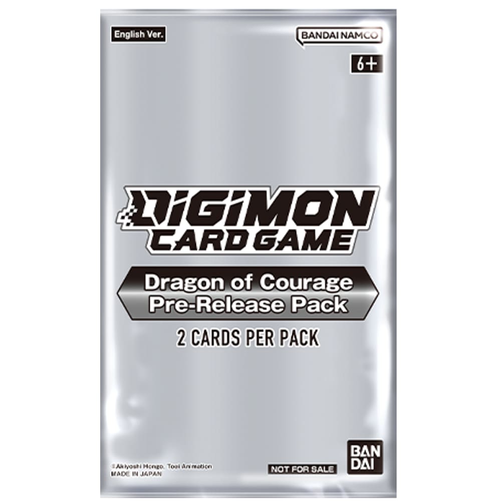 Digimon Card Game: Dragon of Courage Pre-Release Pack