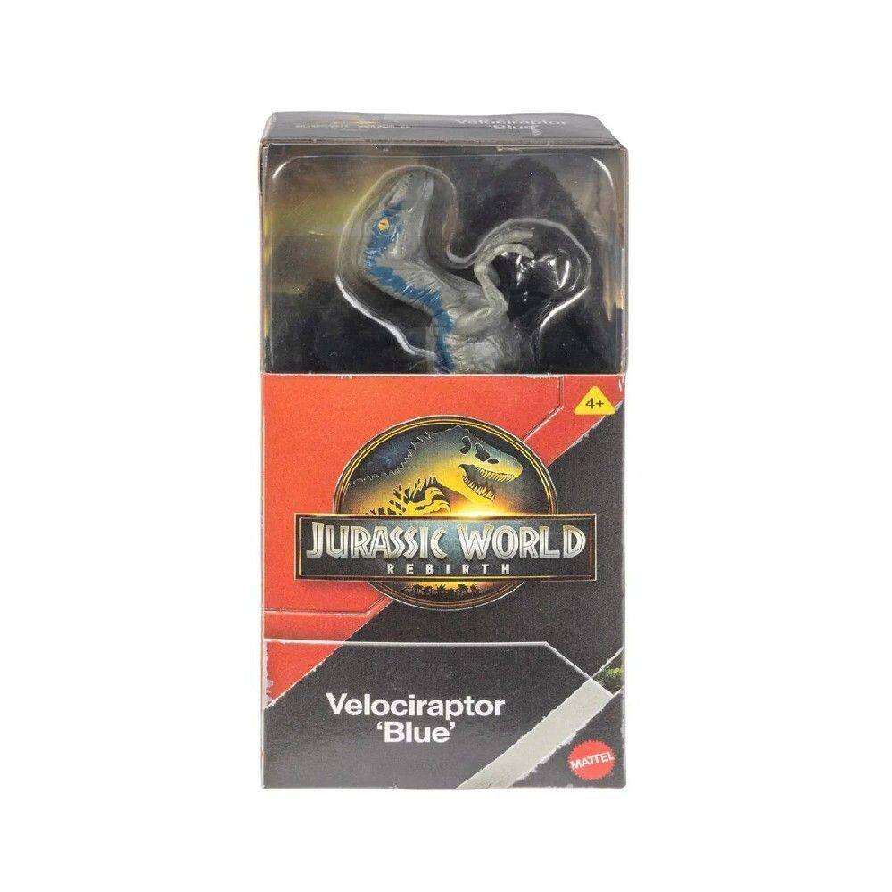 Jurassic World Rebirth Velociraptor Blue 15cm | Extra