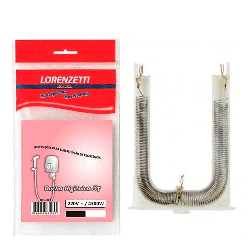 Resistência Ducha Higienica 3 Temperaturas Lorenzetti 4300w 220v