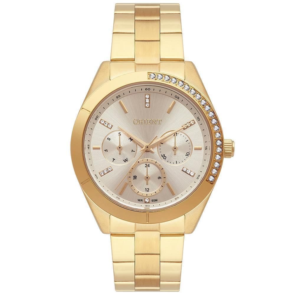 Relógio Orient Eternal Feminino Clássico Fgssm086 Dourado