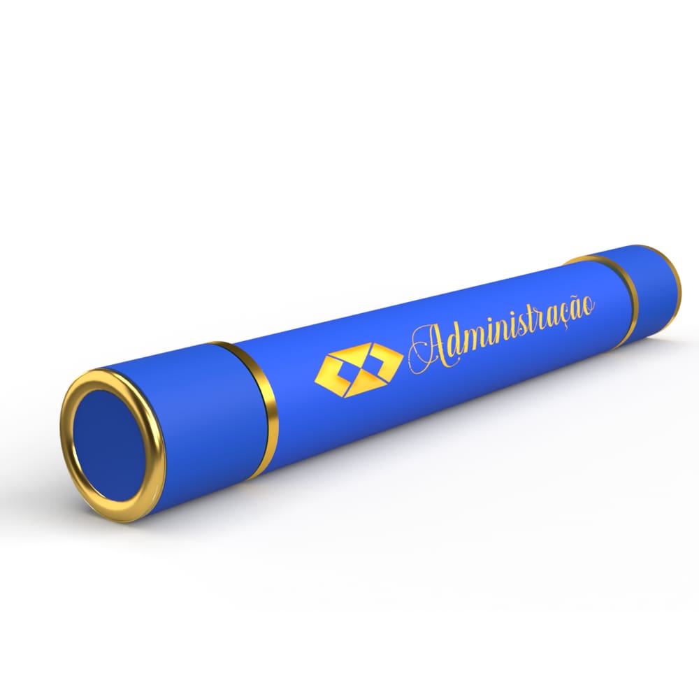 Canudo de formatura personalizado Administração | Loja de Formatura