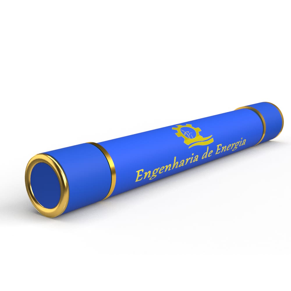 Canudo de formatura personalizado Engenharia Energia | Loja de Formatura