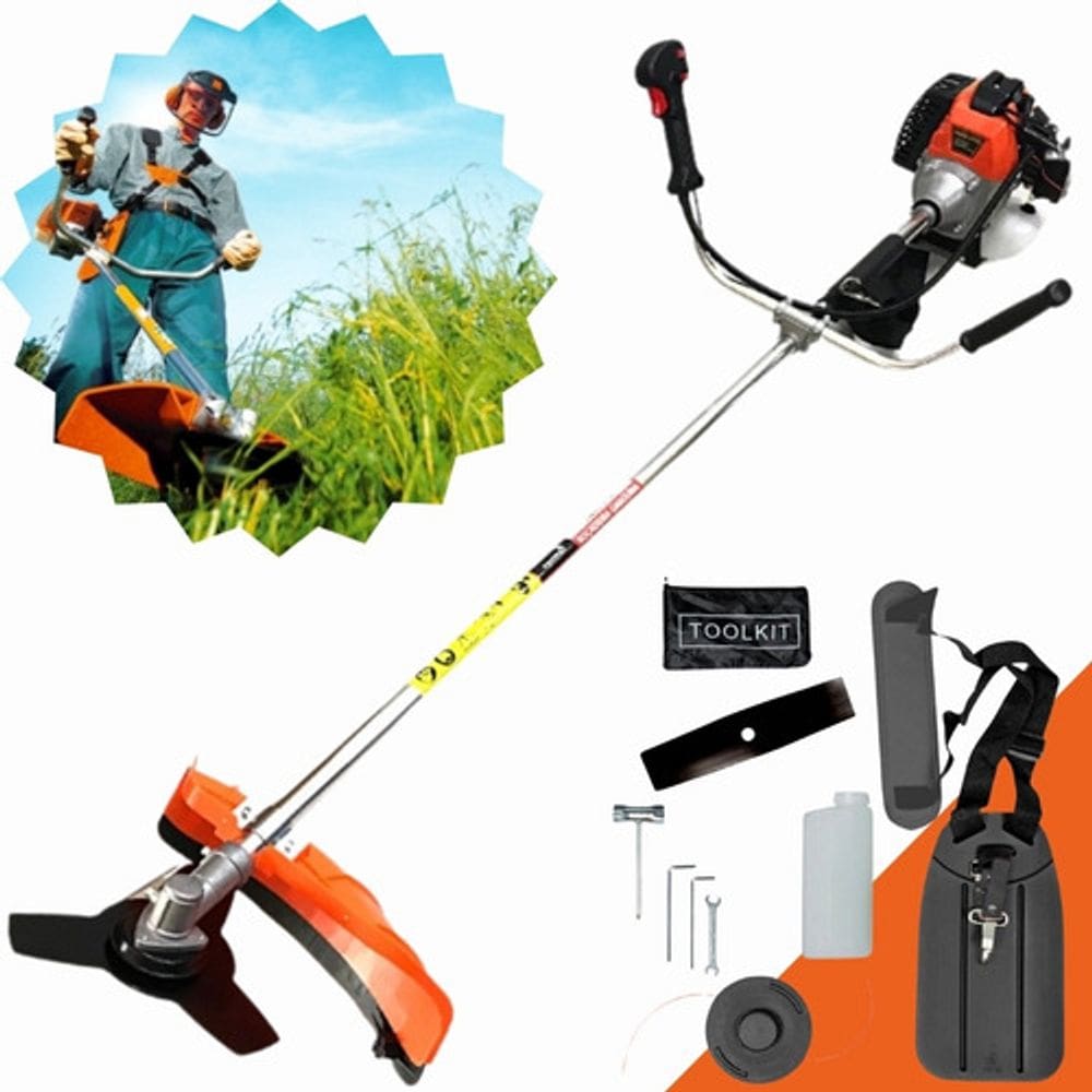 Roçadeira Forte Profissional 63cc Importway 2t Gasolina