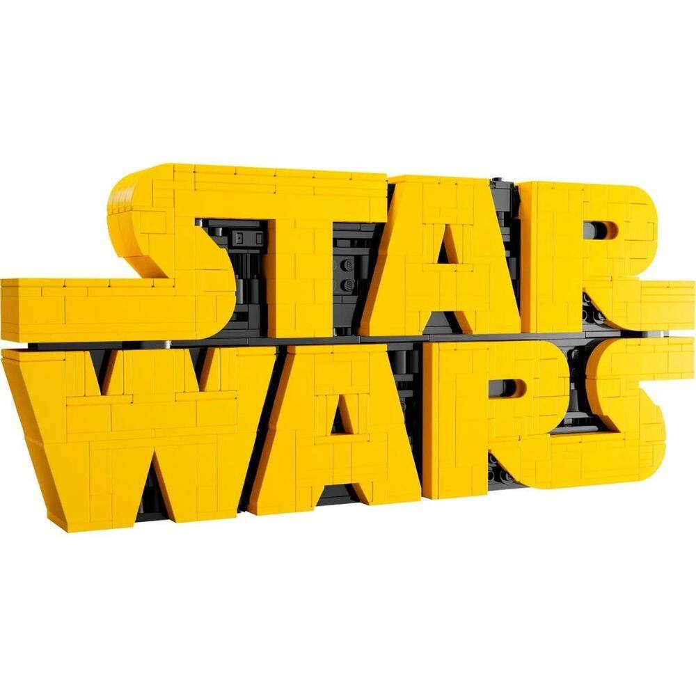 Lego Star Wars Logotipo Para Decoração Com 700 Peças