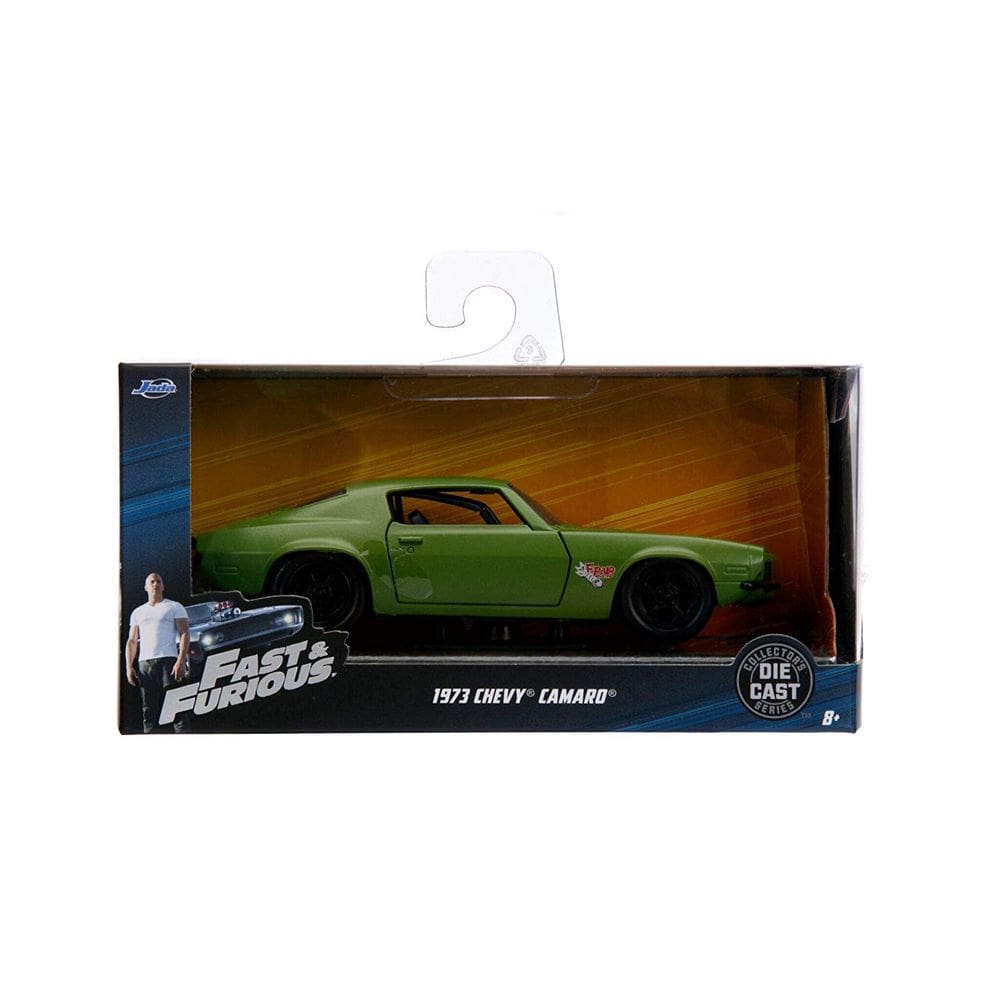 Carro fundido sob pressão Jada Toys Fast & Furious 1:32 1973 Chevy Camaro