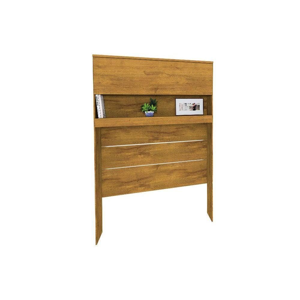 Modulado de Quarto Armário Ponte Aéreo Casal c/ 1 Porta Gold Bari Freijo Cumaru - Novo Horizonte