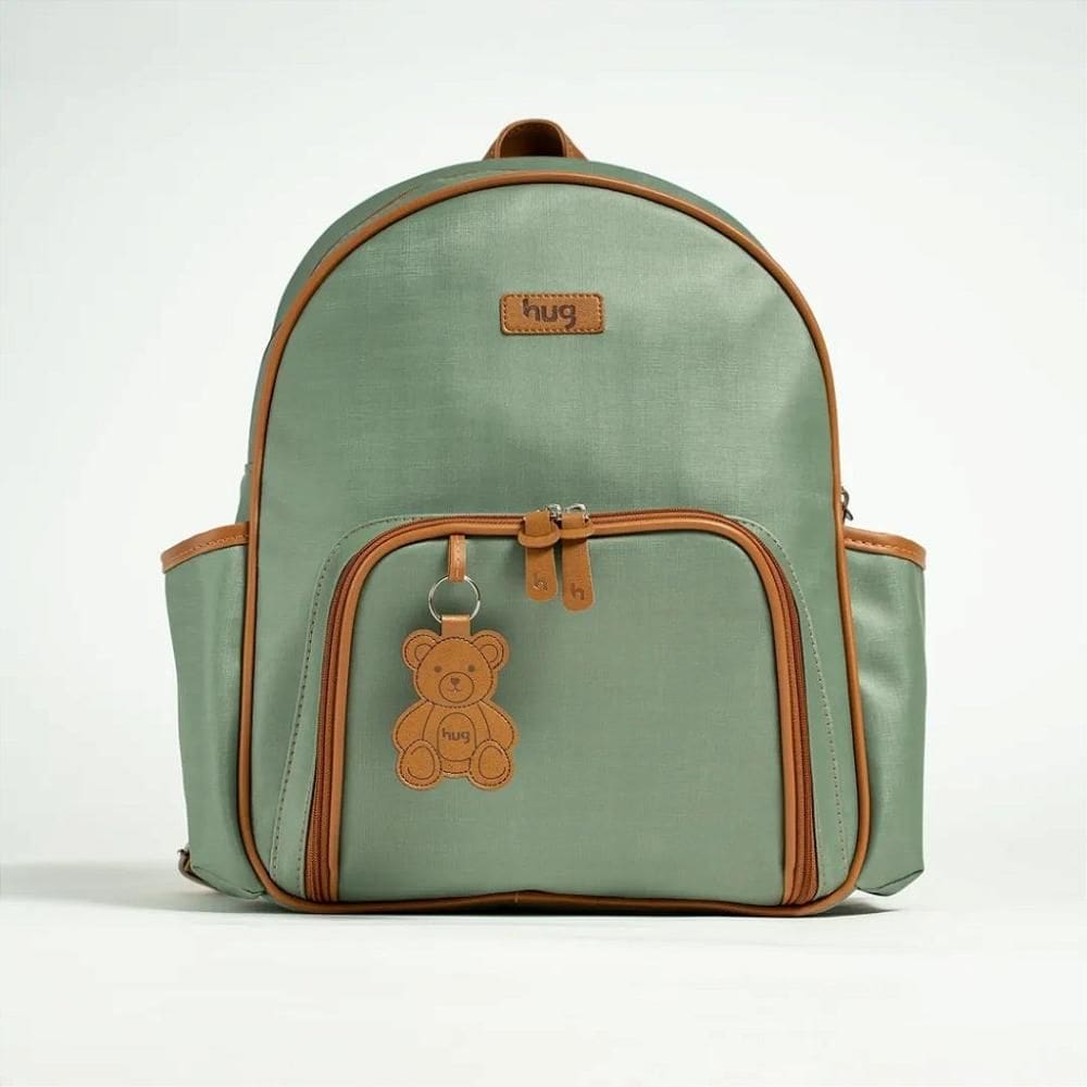 Mochila de Maternidade Hug Militar Verde