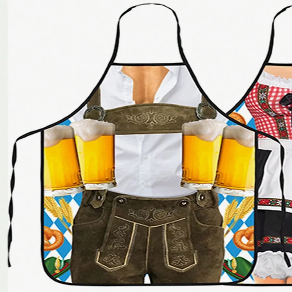 Fantasia Avental Oktoberfest Alemão Festas Cozinha