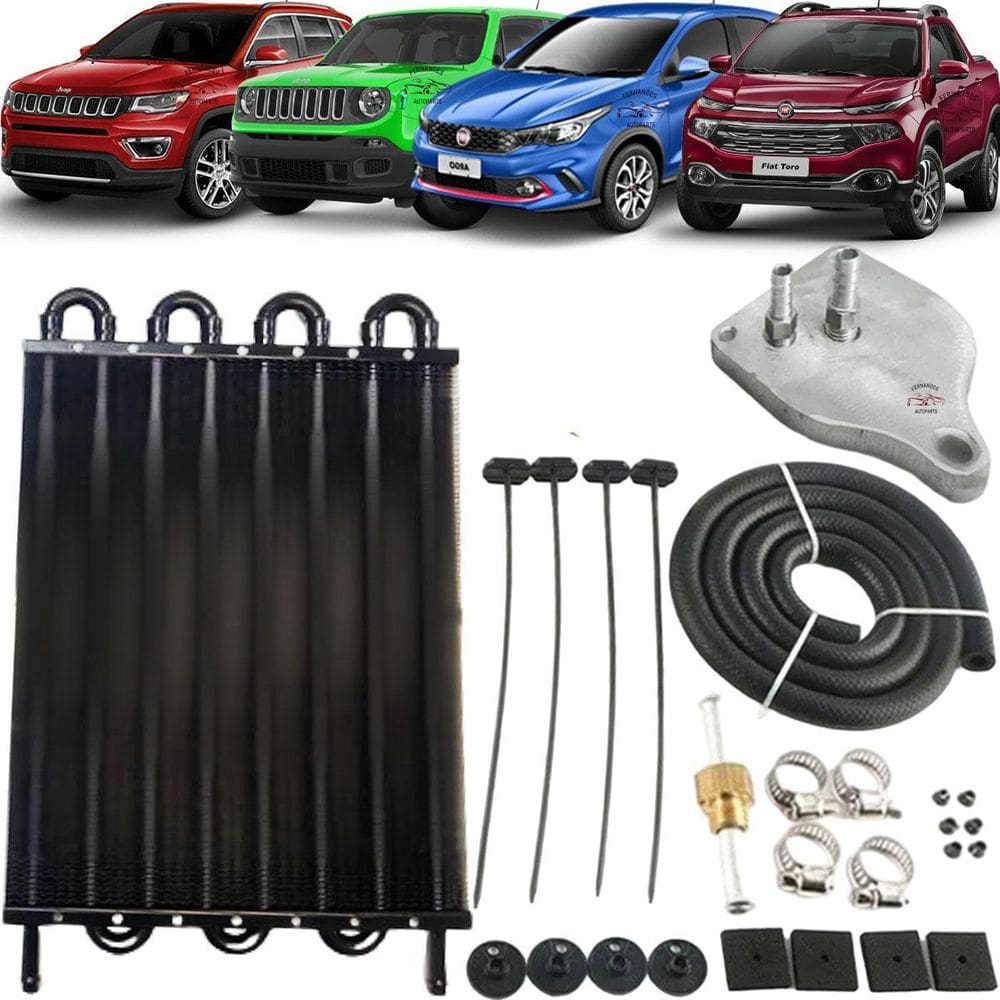 Kit Radiador Câmbio Renegade Toro Argo Jeep Fiat Completo