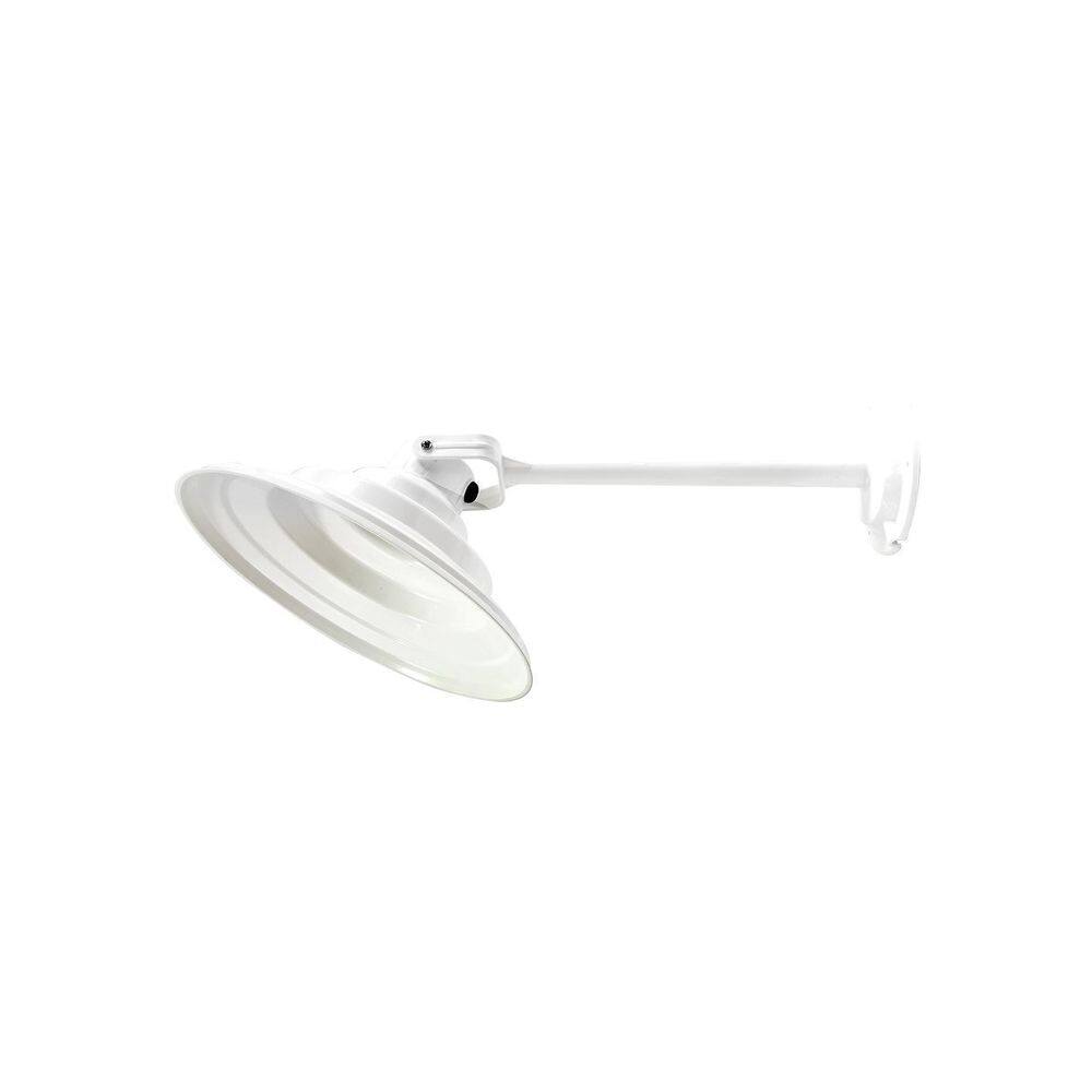 Arandela Luminária Branca Reclinável Teto Parede 60W Bivolt
