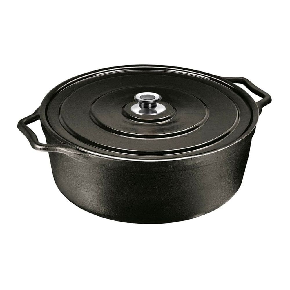 Caçarola Artesanal Tampa Metálica Panela Mineira 50cm 26L