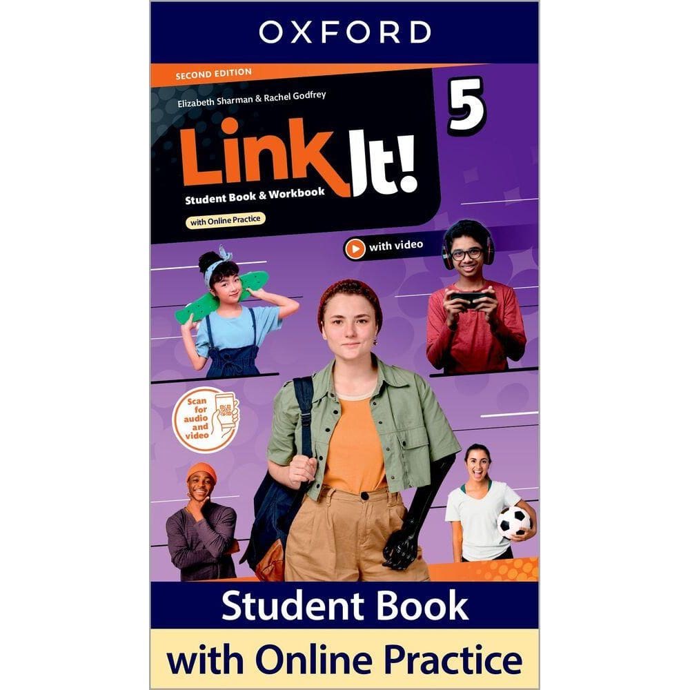 Link It 5 - Student`s Book With Workbook And Online Practice - Second Edition