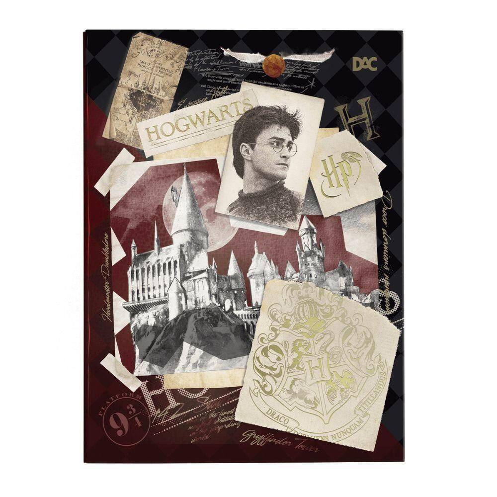 Pasta Catálogo Ofício Com Lombo Ajustável + 10 Envelopes Dac Harry Potter