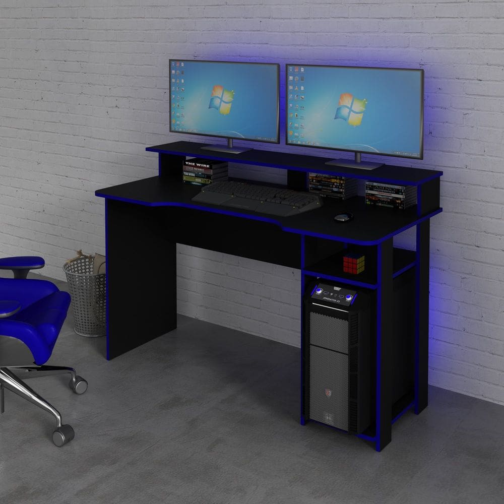 Mesa Gamer com Porta CPU 136cm