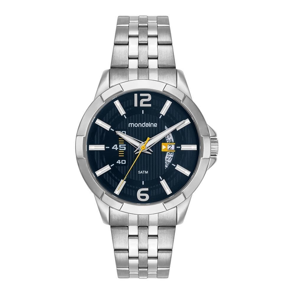 Relogio Mondaine Masculino Ref: 99808G0Mvne3 Casual Prateado
