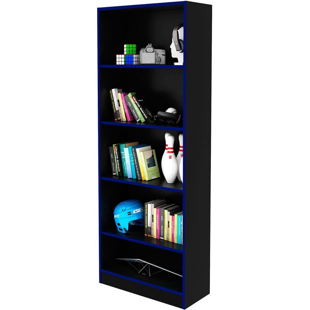 Estante Multiuso Gamer Livreiro Office 5 Prateleiras