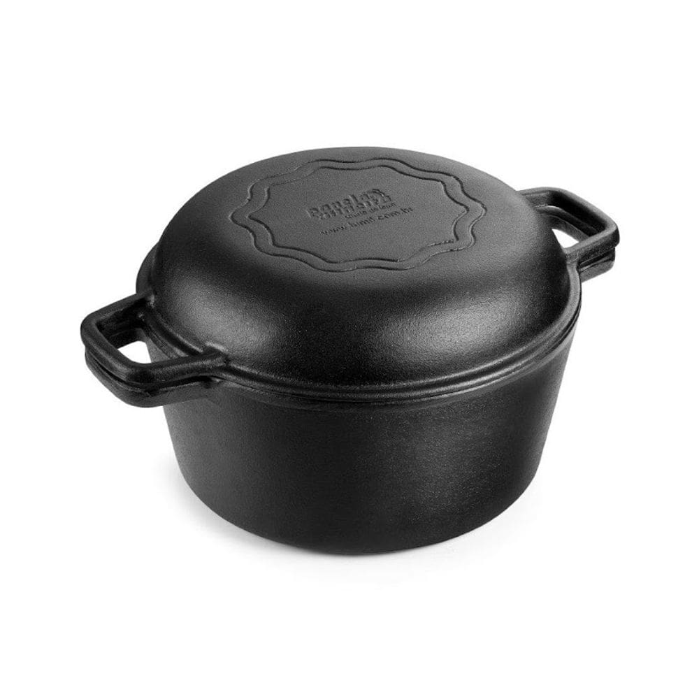 Forno Holandês com Alça de Ferro Panela Mineira 24x16cm 5,7L
