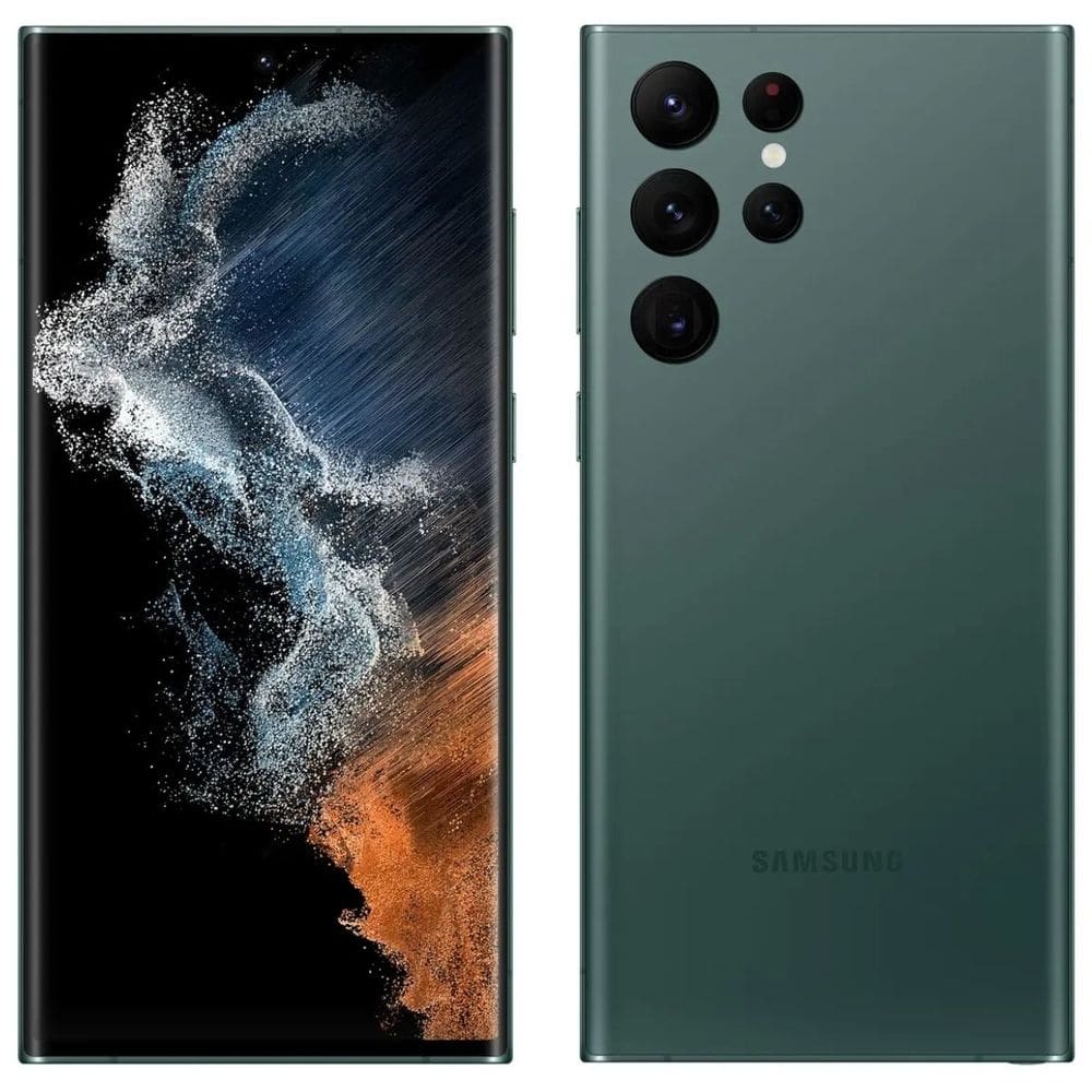 Usado: Samsung S22 Ultra 256 GB Verde - Bom