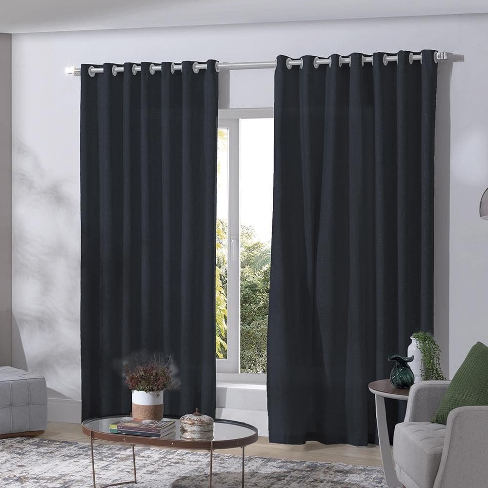 Cortina Duplex Mônaco 4,20X2,50M Blueberry - Bella Janela