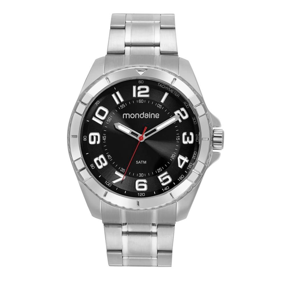 Relogio Mondaine Masculino Ref: 32638g0mvne2 Casual Prateado