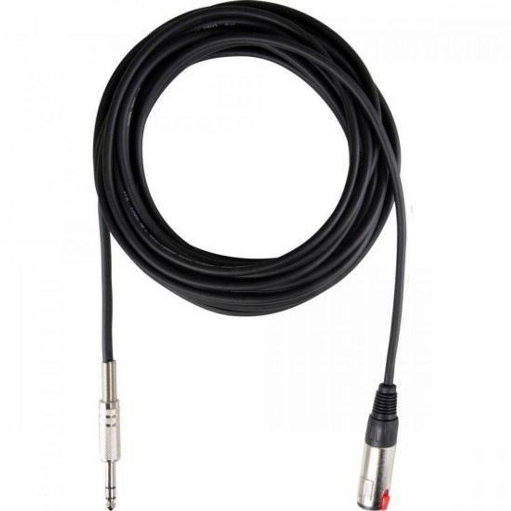 Cabo Extensor P10 f X P10 m Estereo 10mts Linha Brasil