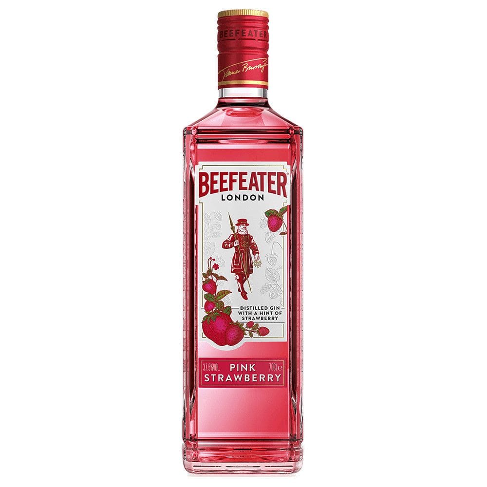 Gin Beefeater London Pink Strawberry Morango Gin Inglês 750ml