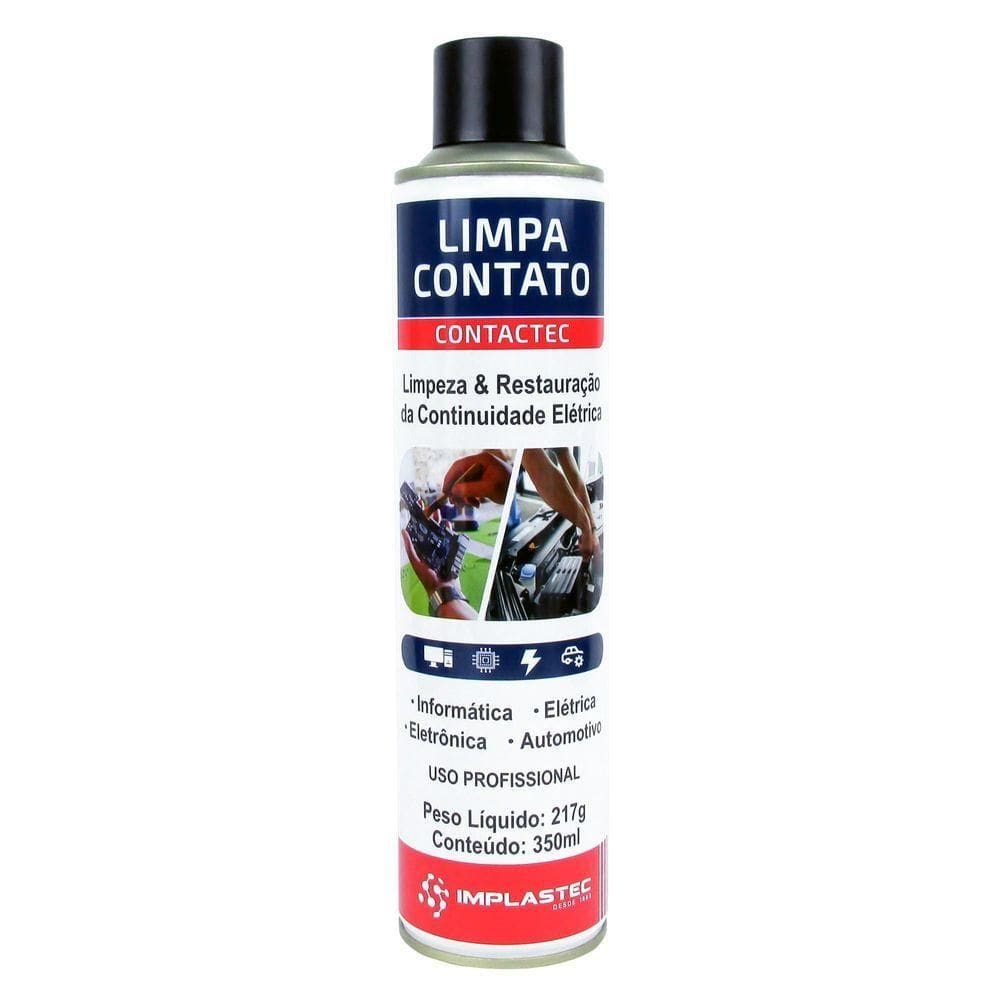 Limpador De Contato 350ml Contactec Implastec - Cx - 12