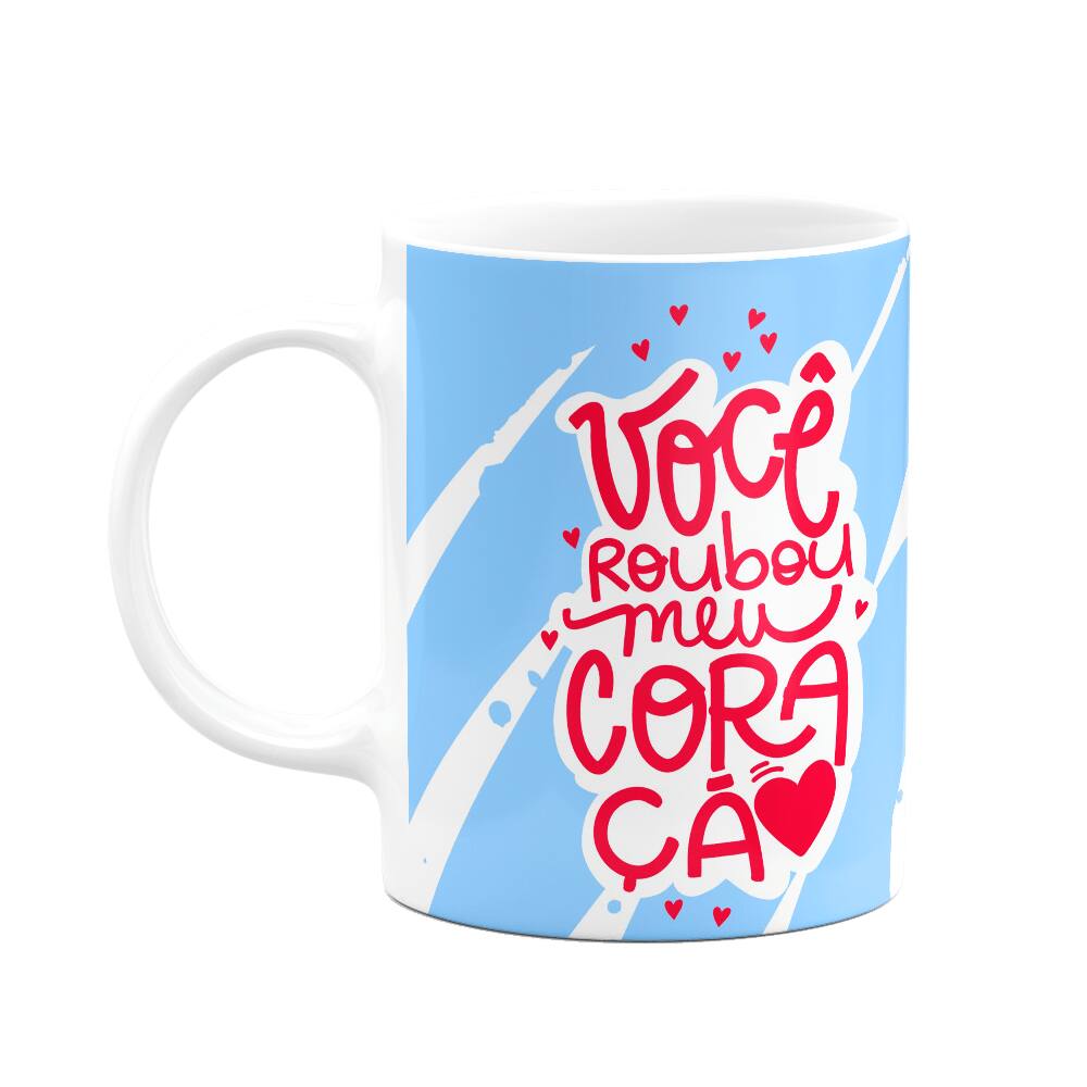 Caneca Namorados - Você roubou meu coração - M2