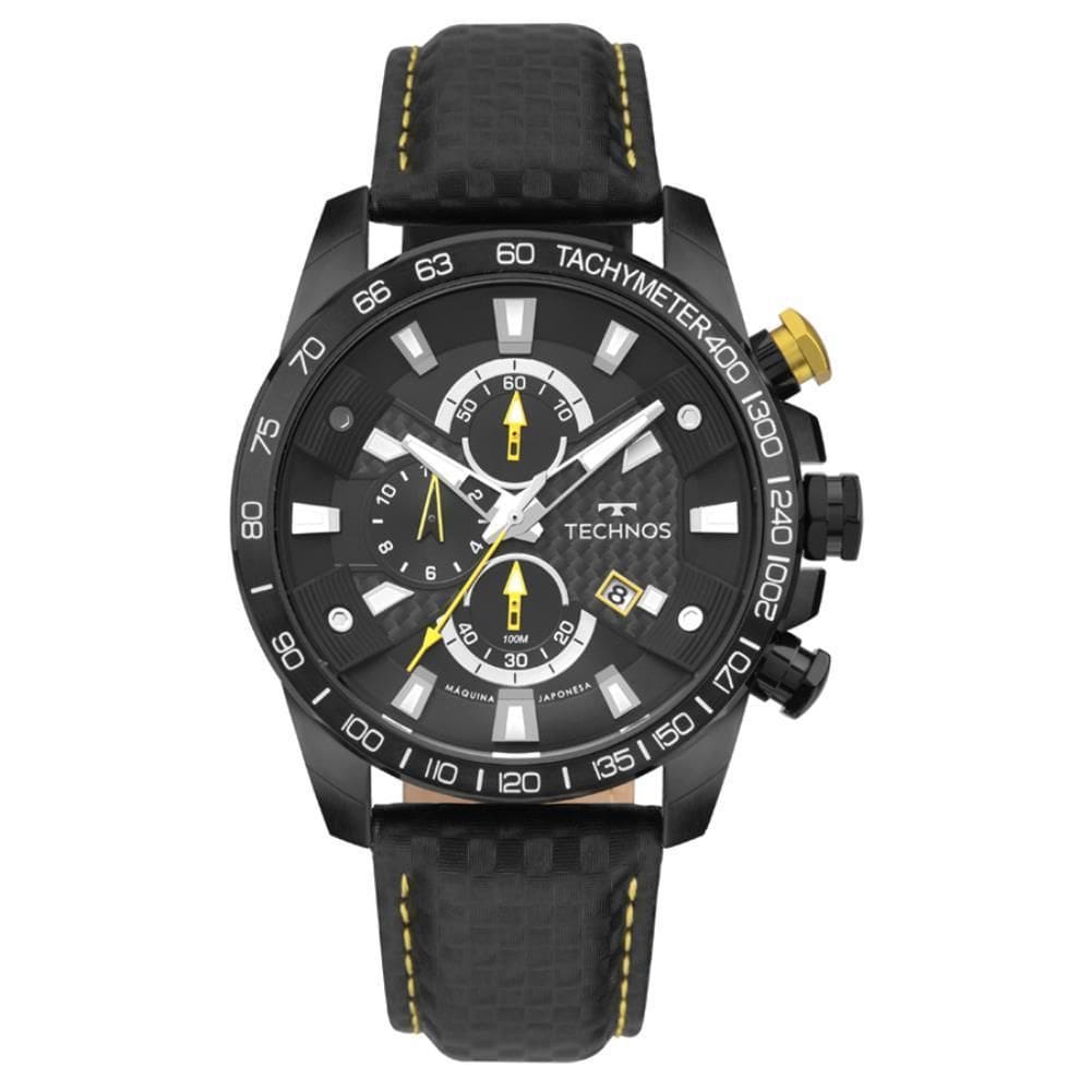 Relógio Technos Masculino Ref: Os1Abt/0P Cronógrafo Black