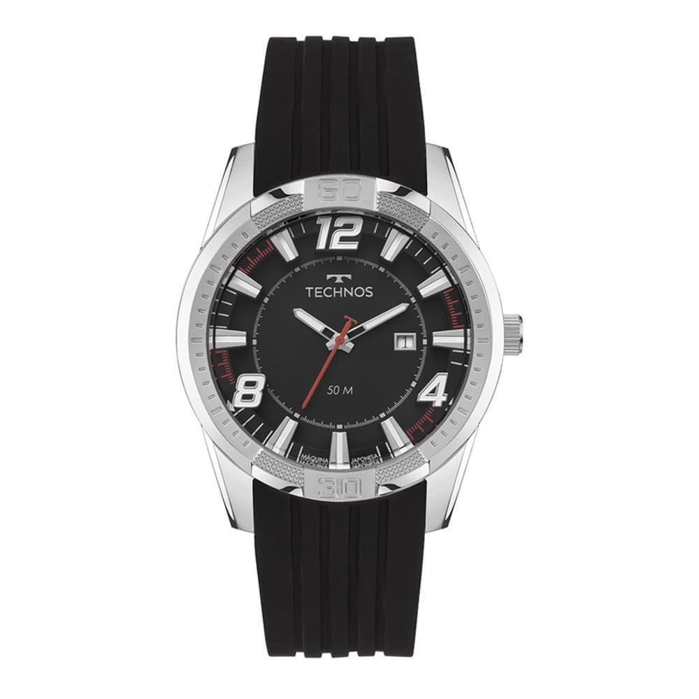 Relógio Technos Masculino Ref: 2115Uad/2P Racer Prateado
