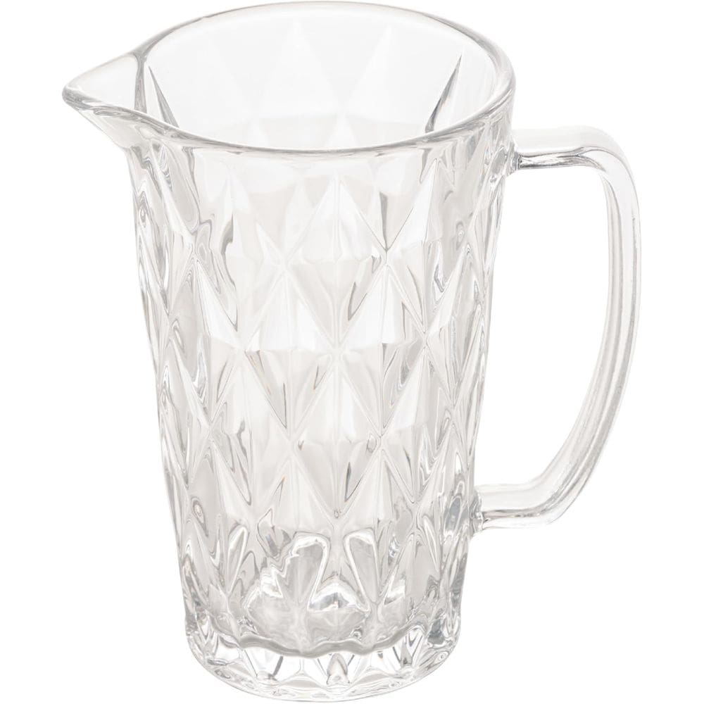 Jarra De Vidro Diamond Transparente 1 Litro Lyor Suco Bar