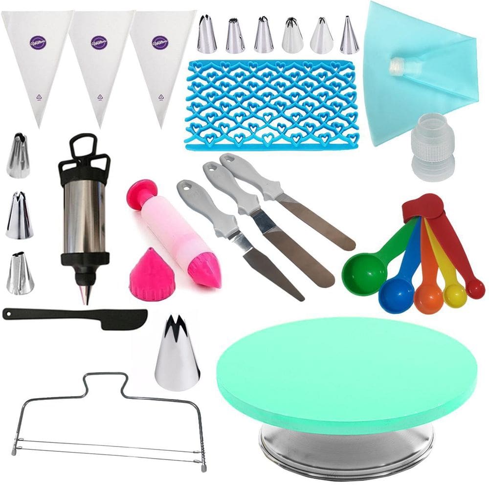 Kit 32 Peças Bailarina Tiffany + Acessórios Para Bolos