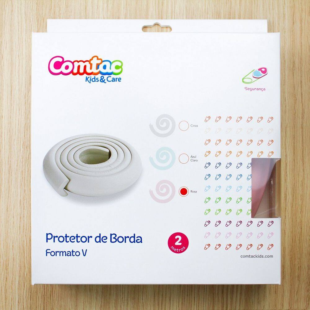 Protetor Para Borda Formato V Comtac Kids 4214