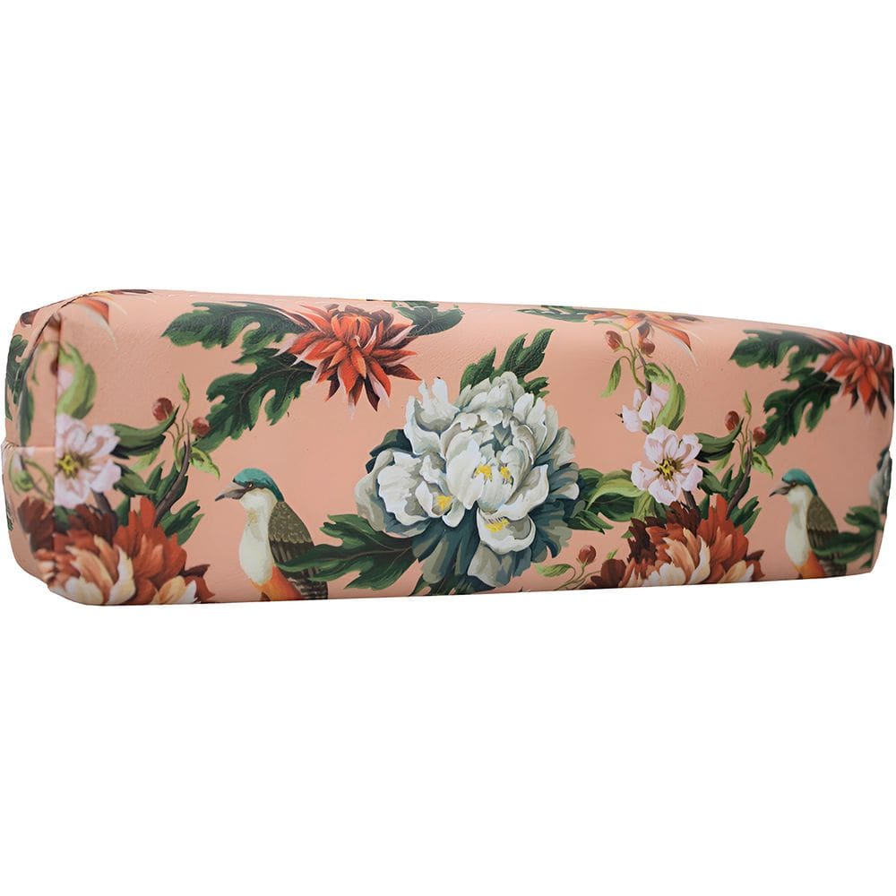 Estojo Escolar Florido Estilo Tropical Estampado Estampa:Tropical