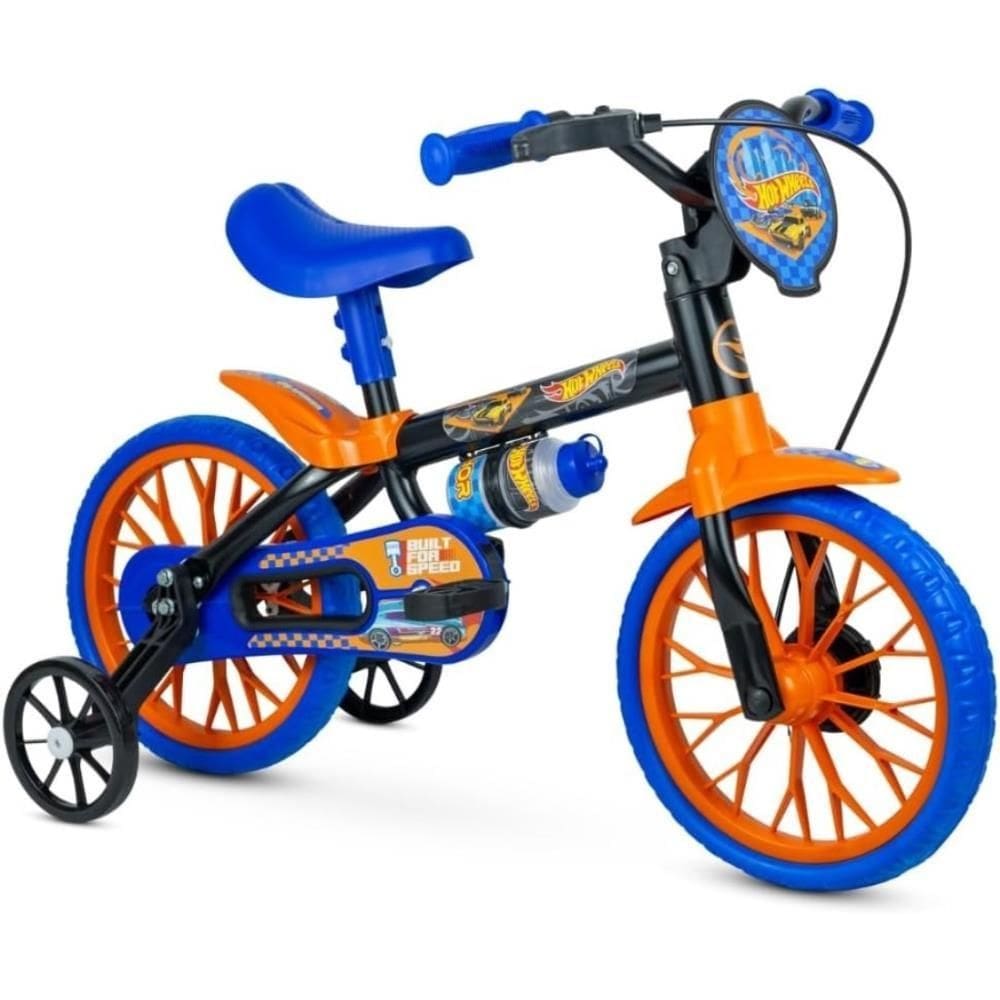 Bicicleta Infantil Hot Wheels Aro 12 Preto 2025