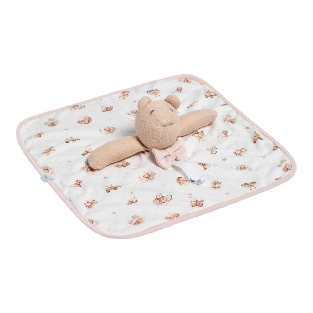 Naninha Bebê Urso New Baby Rosa Pêssego - Hug