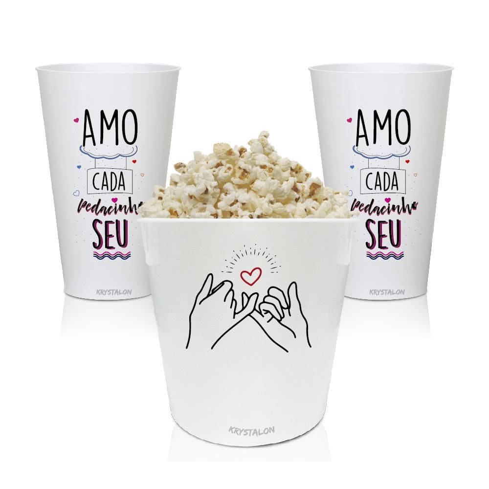 Kit Pipoca Personalizado Pedacinho - Para Dia Dos Namorados