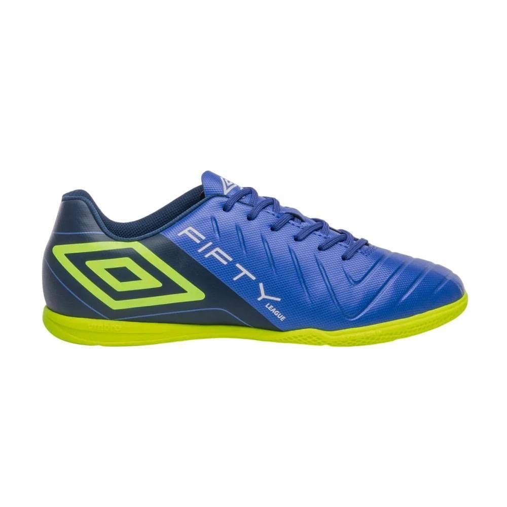 Chuteira Futsal Fifty Vi League U01fb00334-376 - Azul/Amarelo 39