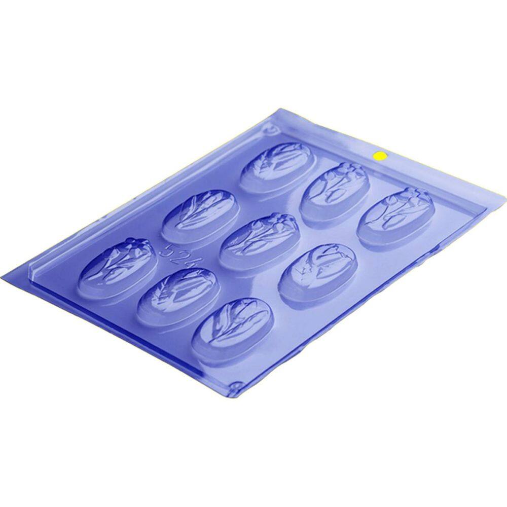 Formas Confeitaria Bombom Oval Flores Empreender Kit 5Un