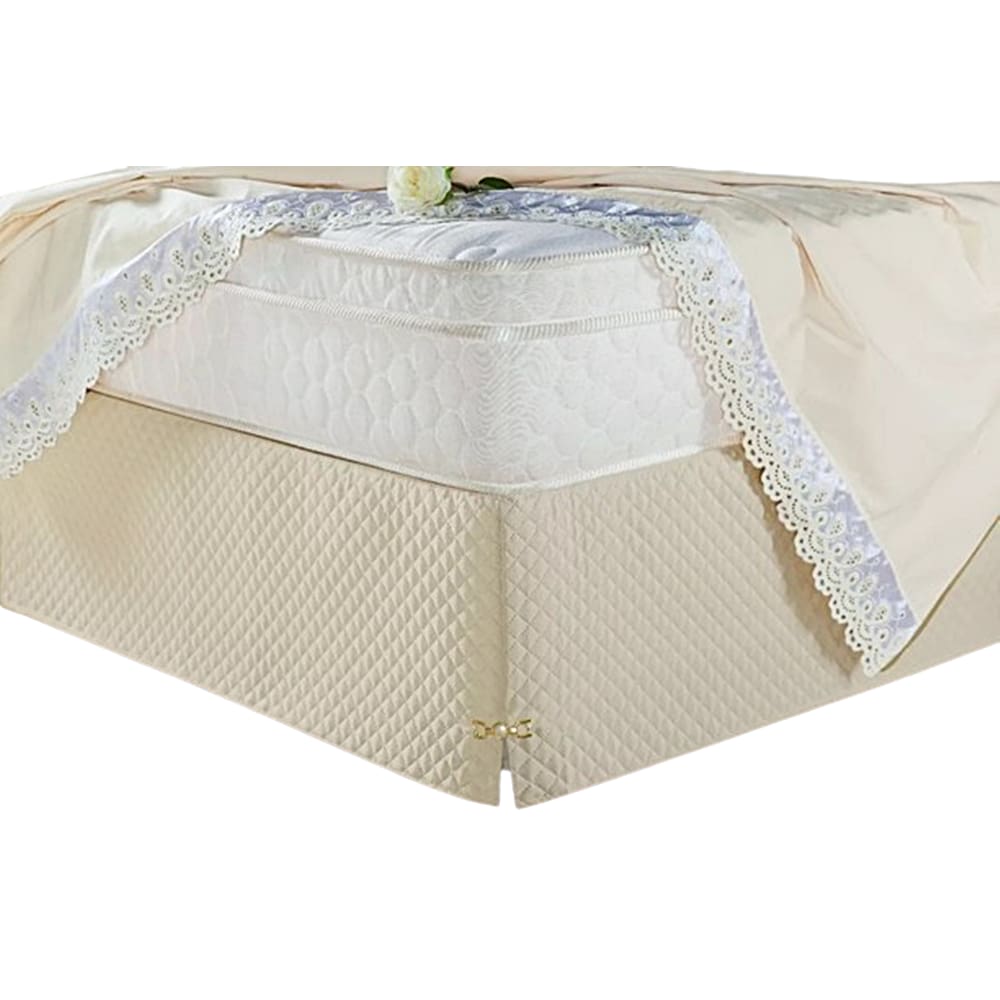Saia Box Casal King Matelassado Serve Para Cama Baú