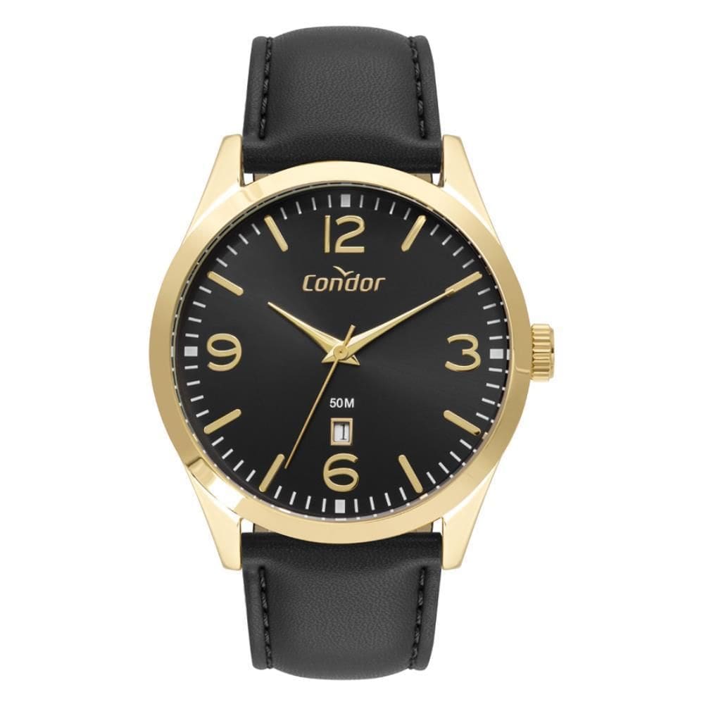 Relógio Condor Masculino Ref: Co2115Mxz/5P Casual Dourado