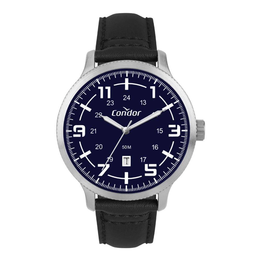 Relógio Condor Masculino Ref: Co2115Nbp/3A Casual Prateado