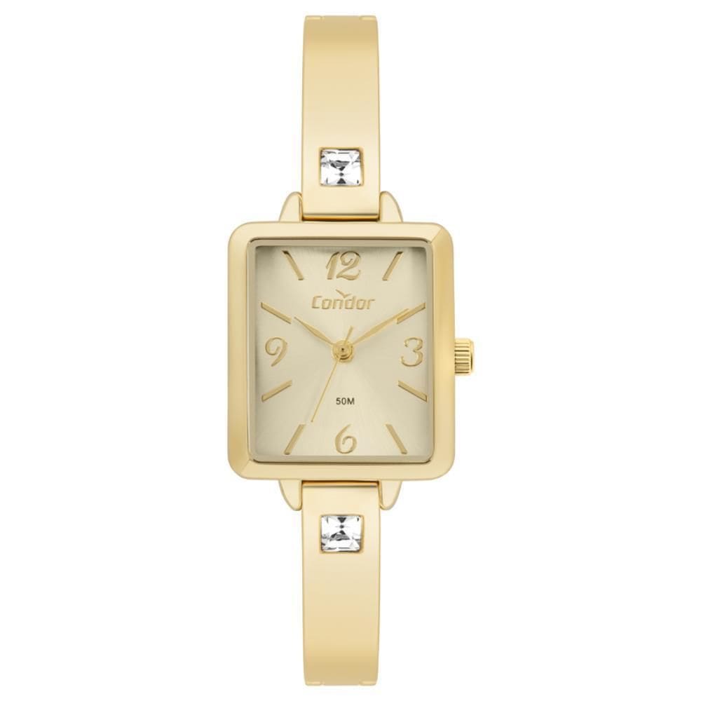 Relógio Condor Feminino Ref: Co2035Nqe/5D Retangular