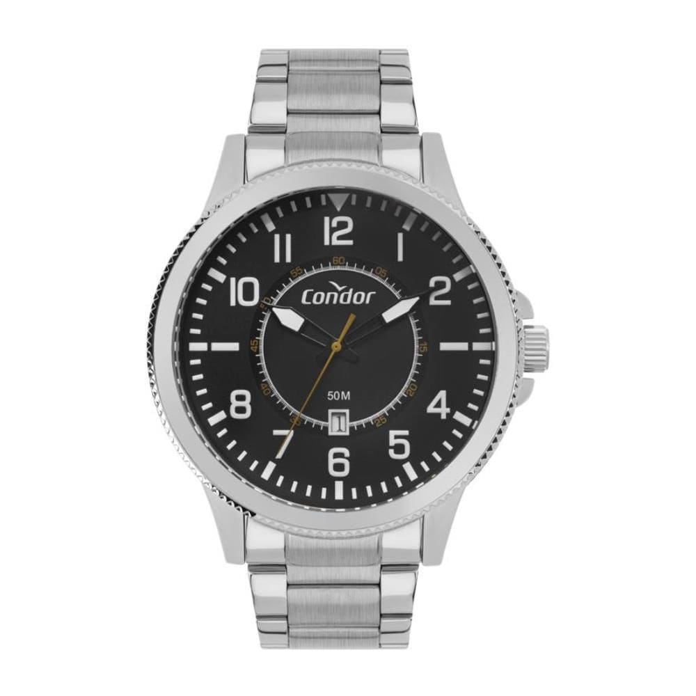 Relógio Condor Masculino Ref: Co2115Mxv/4P Casual Prateado