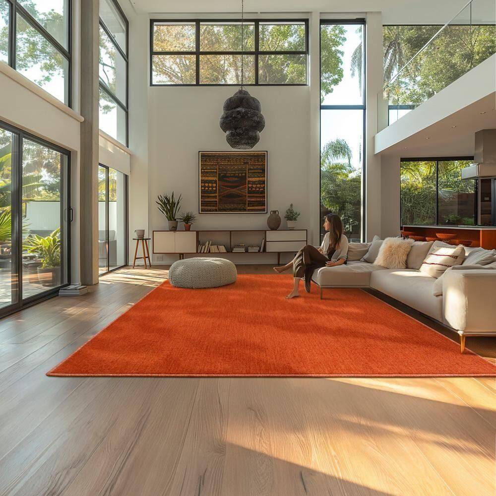 Tapete Elegant Terracotta 250x300cm Tapetes São Carlos