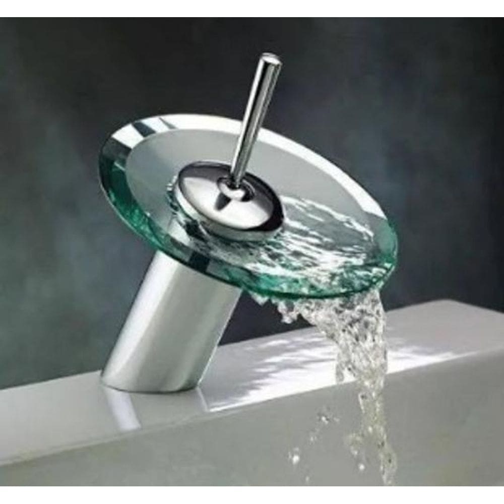 Torneira Cascata De Vidro Para Lavatório