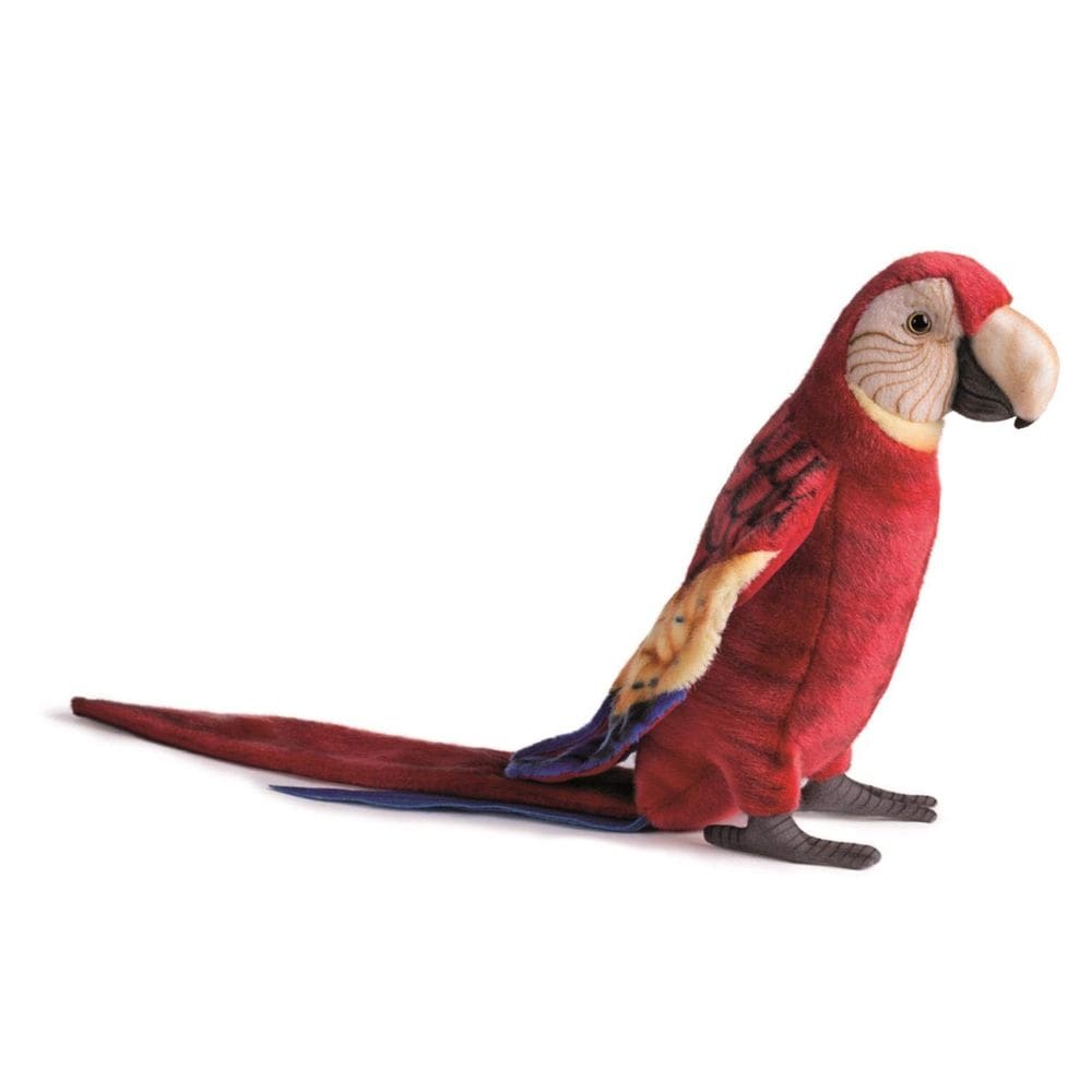 Brinquedo de pelúcia Hansa Scarlet Macaw