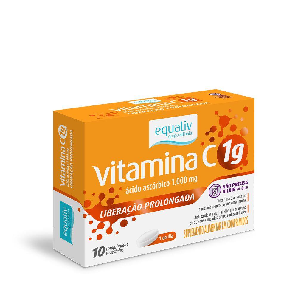 Vitamina C 1g - 10 Comprimidos