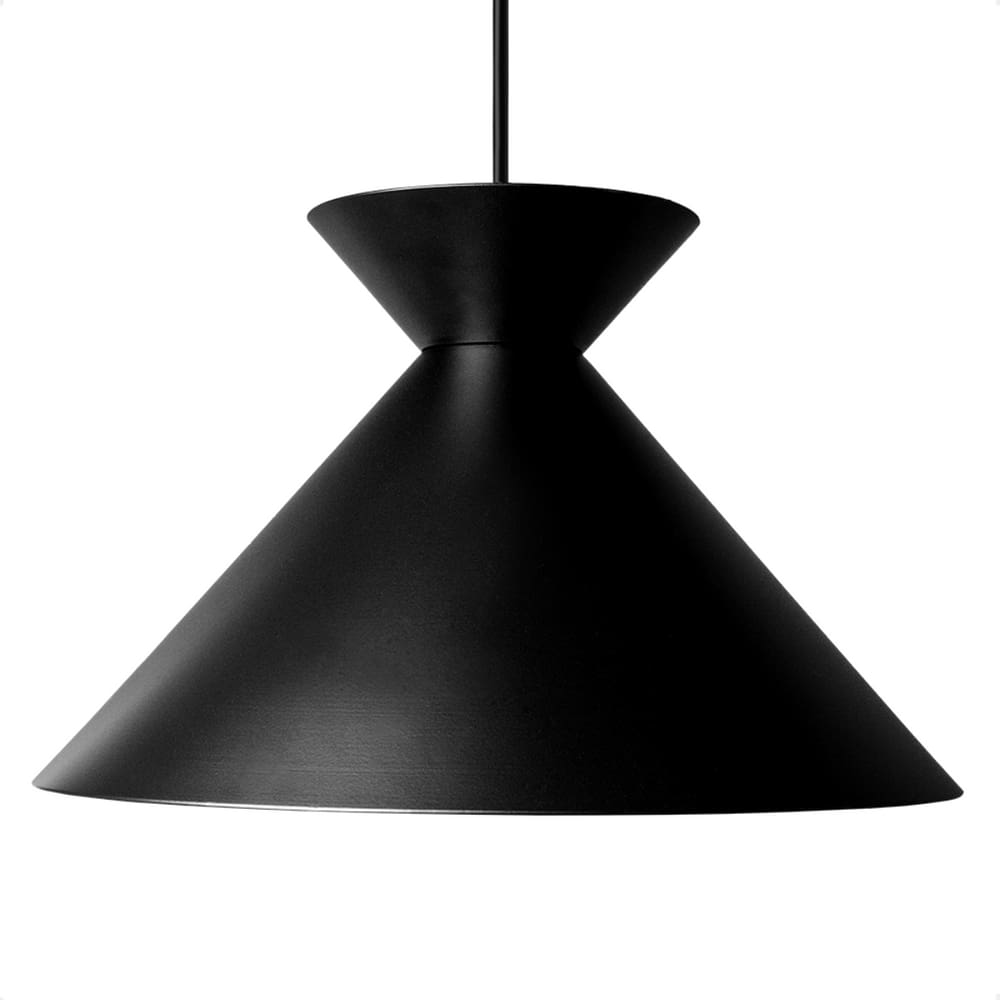 Lustre Pendente Blumenau Guto Minimalista E27 Bivolt Preto