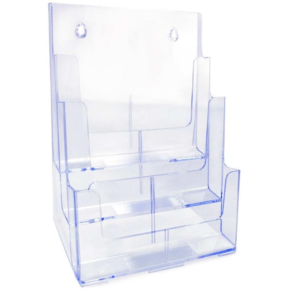 Quadro Multiuso Triplo Vertical Cristal - Maxcril